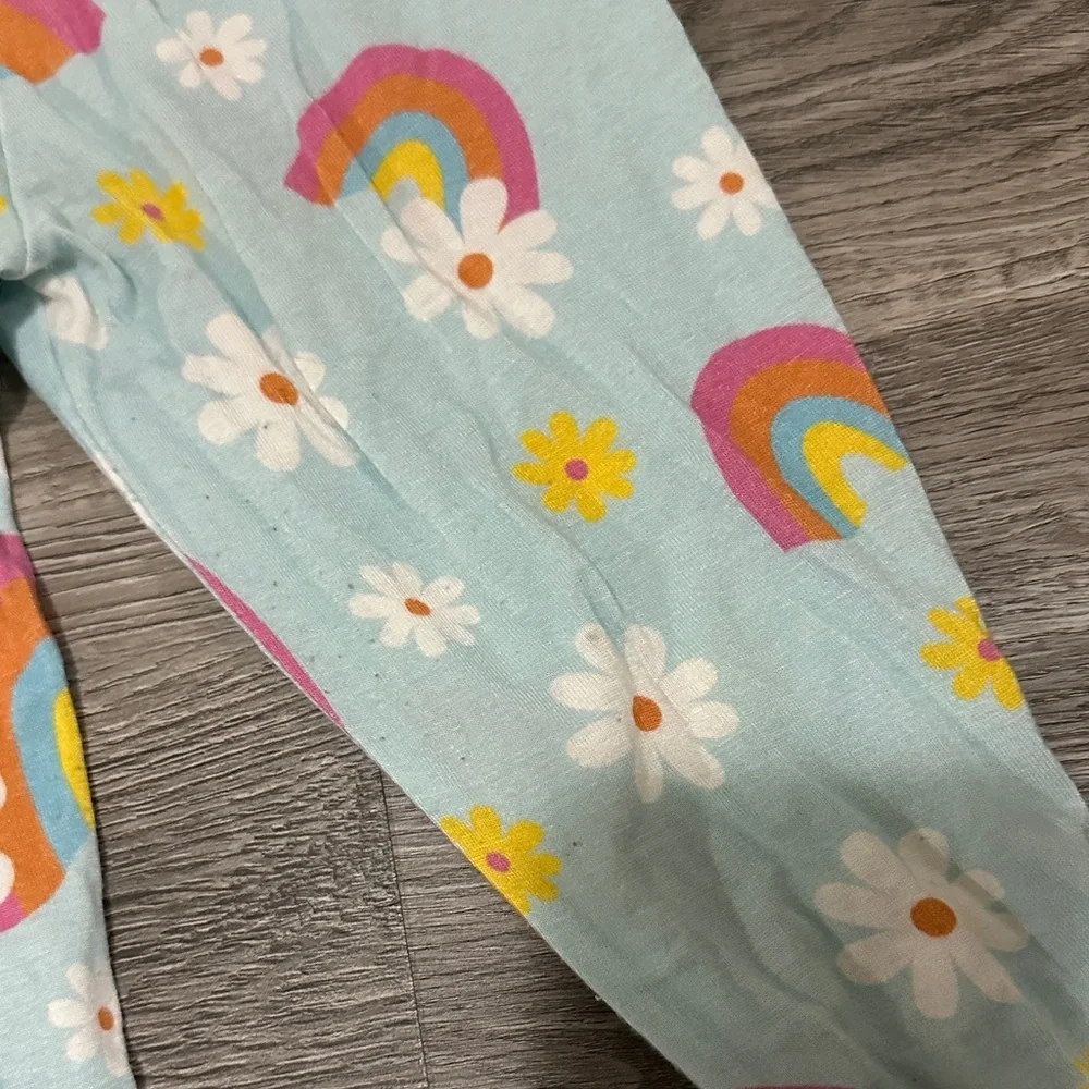 Posh Peanut‎ Pastel Rainbow Baby Leggings